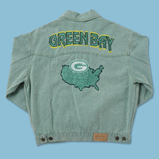 Vintage Deadstock Greenbay Packers Denim Jacket Medium