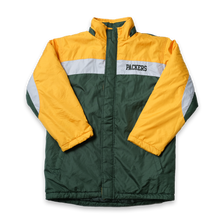Vintage Greenbay Packers Padded Jacket Kids Large