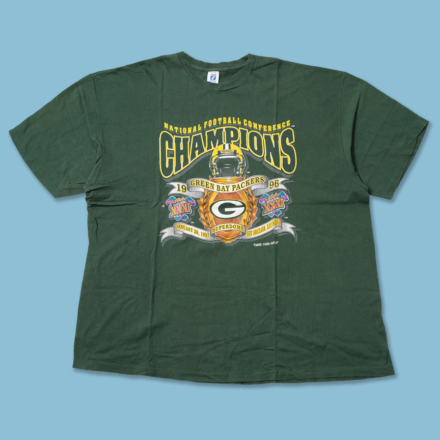 Vintage 1997 Super Bowl Greenbay Packers T-Shirt XXL