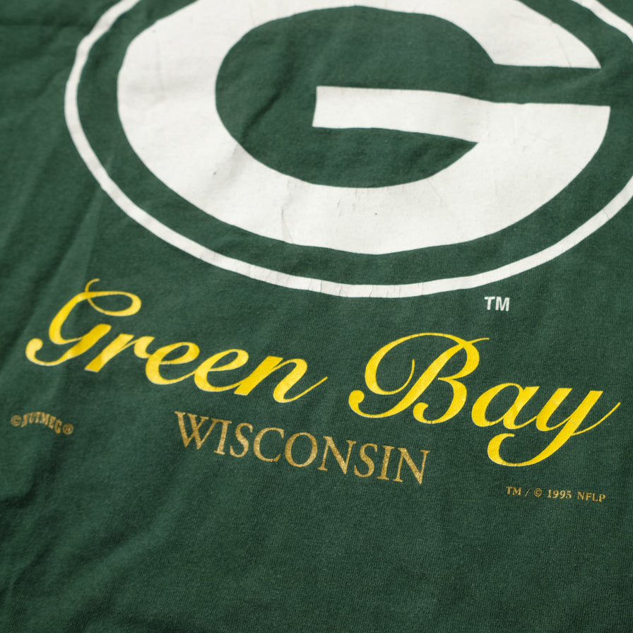 Vintage 1995 Greenbay Packers T-Shirt XLarge