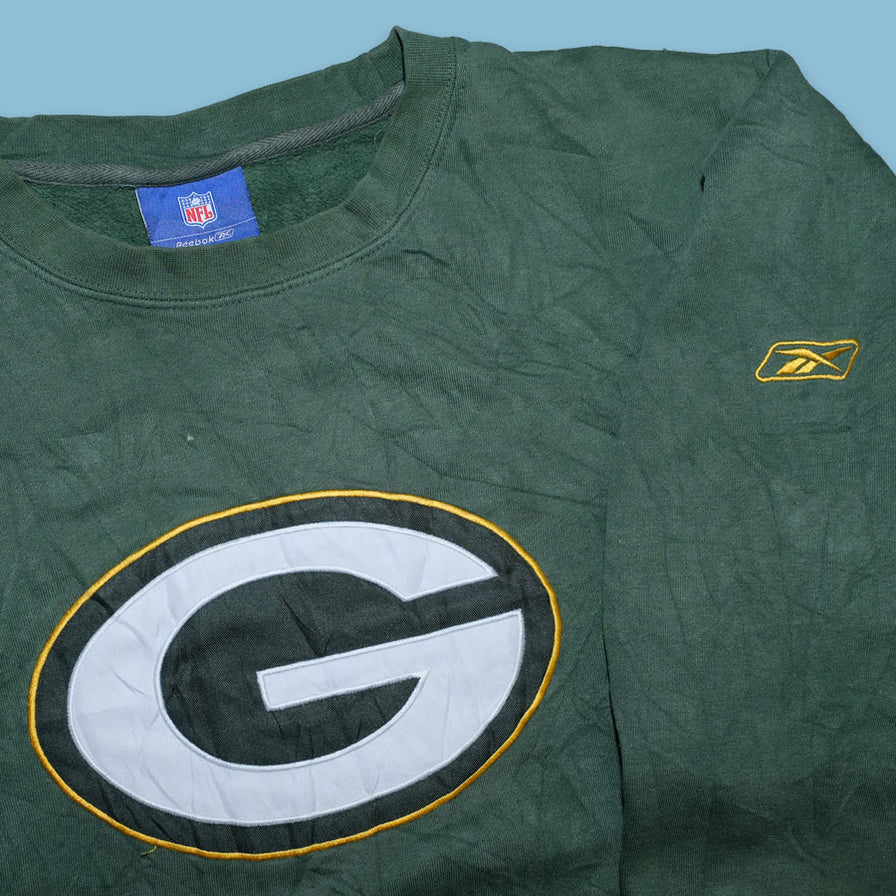 Vintage Reebok Greenbay Packers Sweater Large