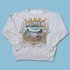 Vintage 1997 Super Bowl Greenbay Packers Sweater Medium