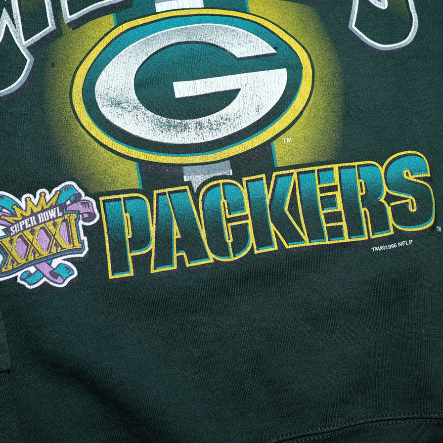 Vintage Pro Player Greenbay Packers Sweater Medium - Double Double Vintage