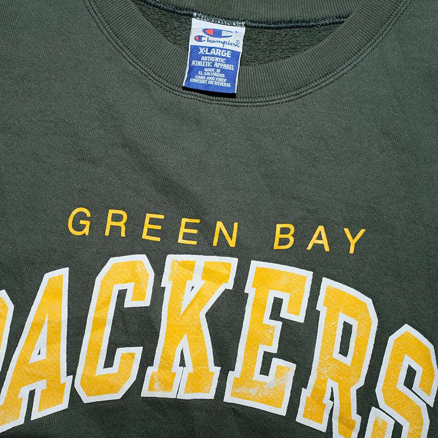Vintage Champion Greenbay Packers Sweater XLarge