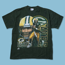 Vintage Greenbay Packers Brett Favre T-Shirt Large / XLarge