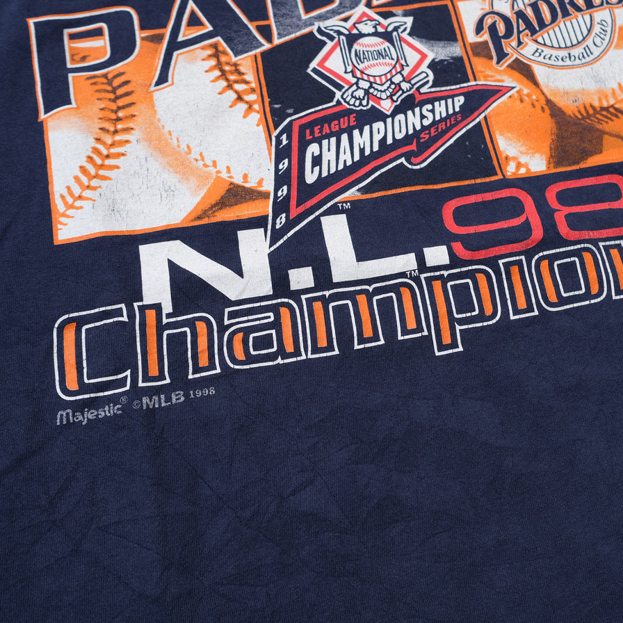 Vintage 1998 San Diego Padres T-Shirt XLarge