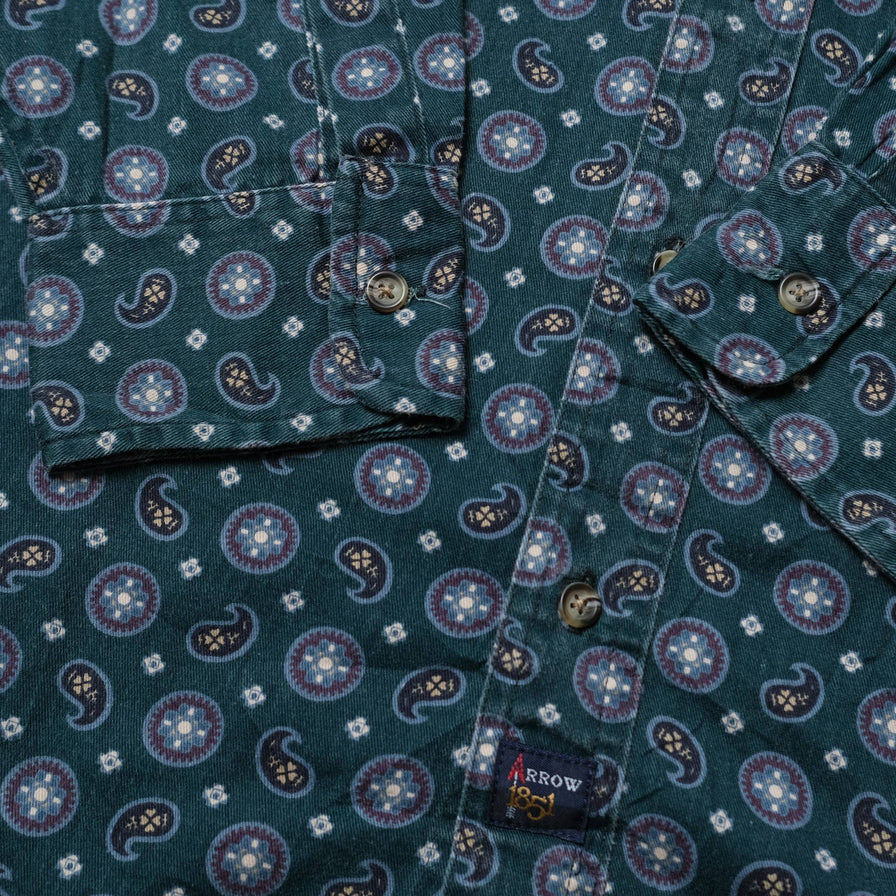 Vintage Paisley Shirt XLarge
