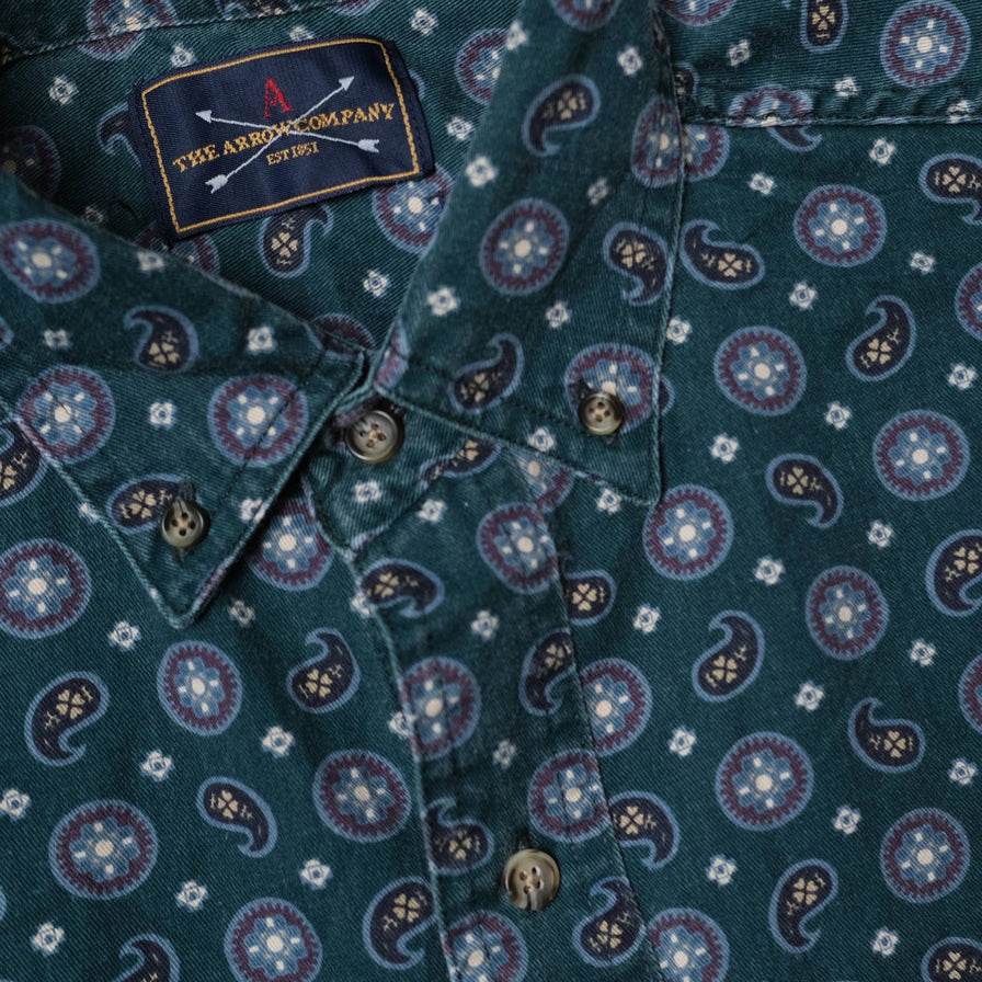 Vintage Paisley Shirt XLarge