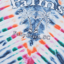 Vintage Palms Tie Dye T-Shirt XLarge