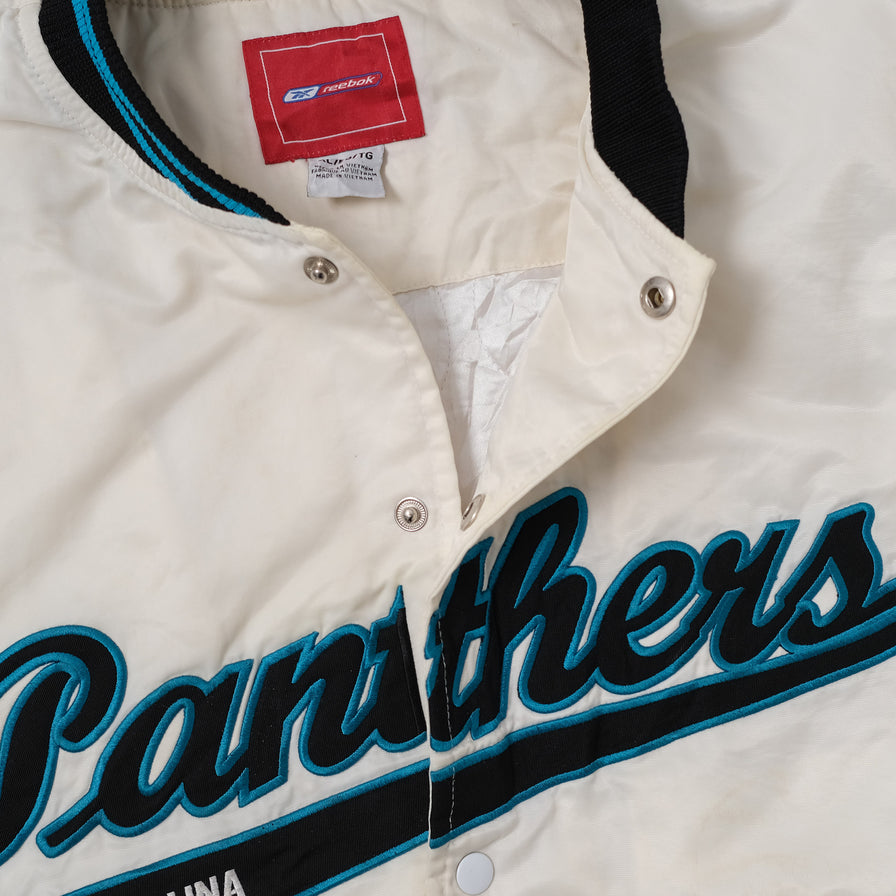 Vintage Reebok Carolina Panthers Padded Jacket XLarge