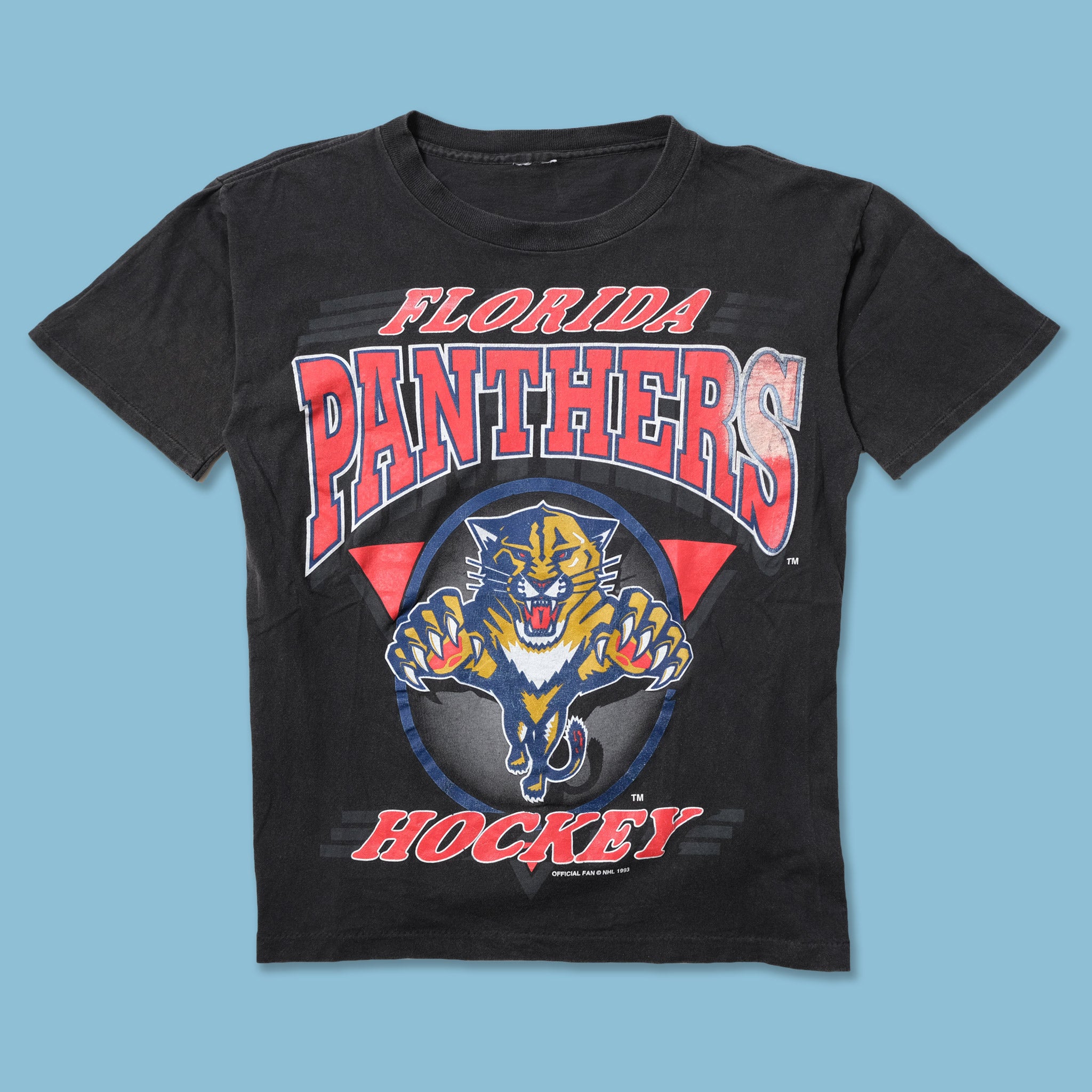 Vintage Florida Panthers T Shirt Tee Mendez Sportswear Made 