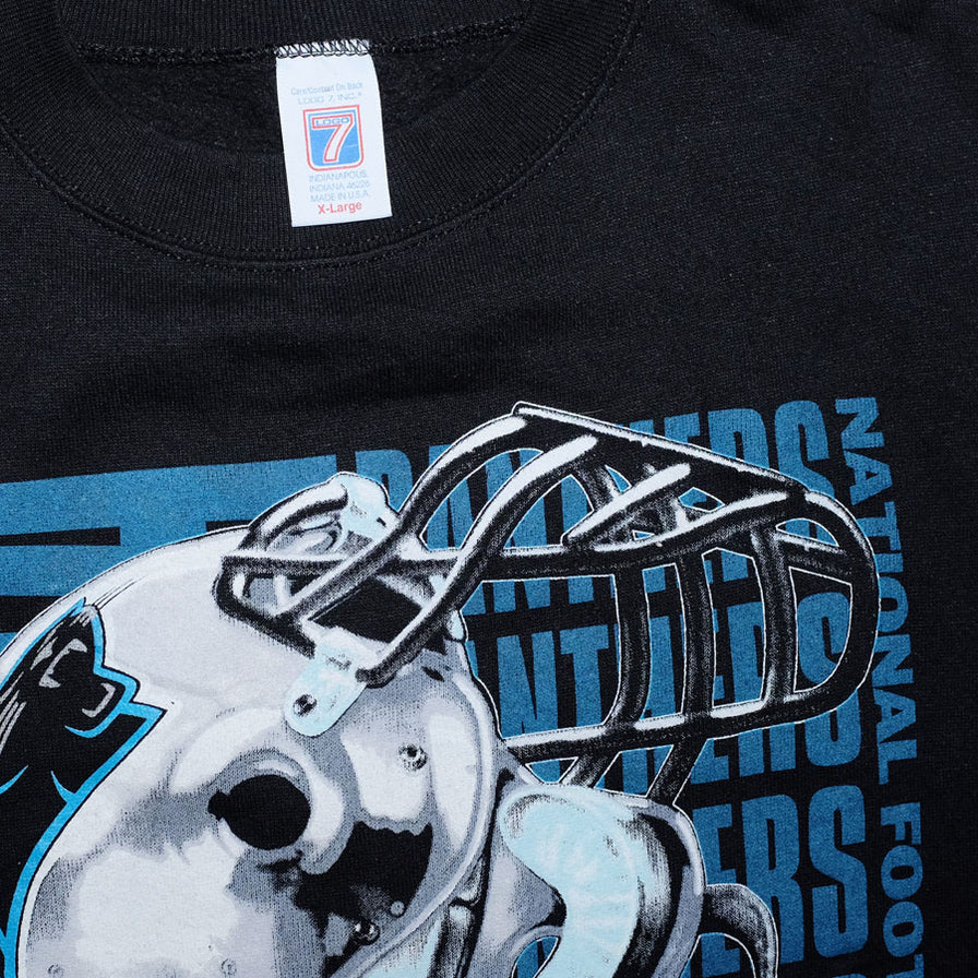Vintage Carolina Panthers Sweater XLarge - Double Double Vintage
