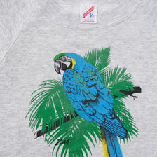 Vintage Parrot Sweater Medium