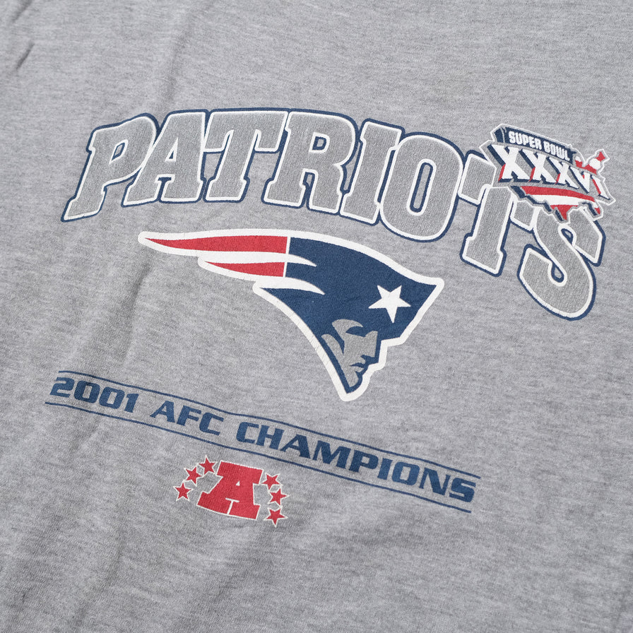 Vintage 2001 New England Patriots Sweater Large