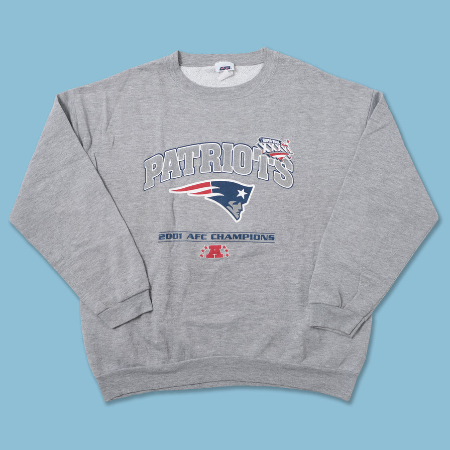 Vintage 2001 New England Patriots Sweater Large