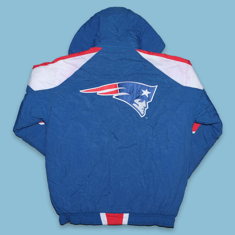 Vintage Starter New England Patriots Padded Jacket Medium - Double Double Vintage