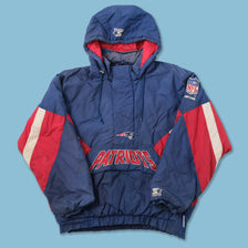 Vintage Starter New England Patriots Anorak Large