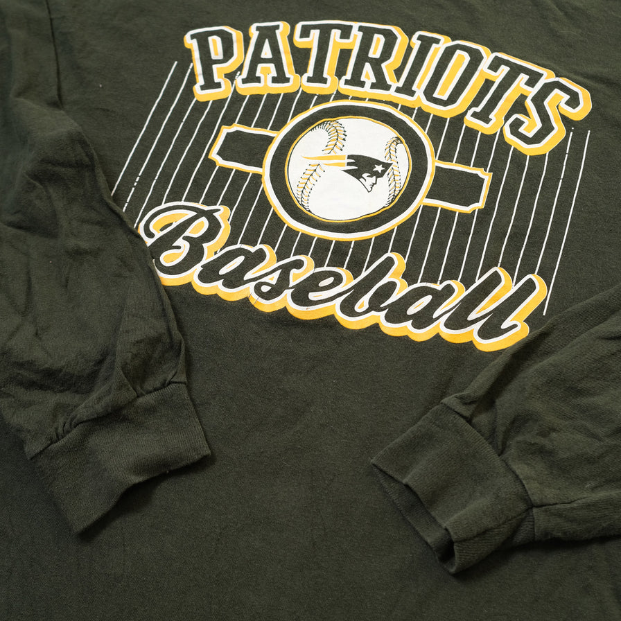 Vintage New England Patriots Baseball Longsleeve XLarge