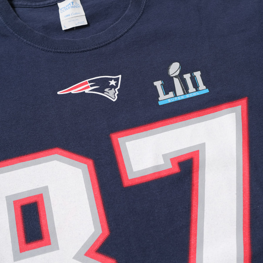 New England Patriots Gronkowski T-Shirt Large