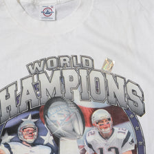 Vintage 2001 New England Patriots T-Shirt XLarge