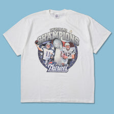 Vintage 2001 New England Patriots T-Shirt XLarge
