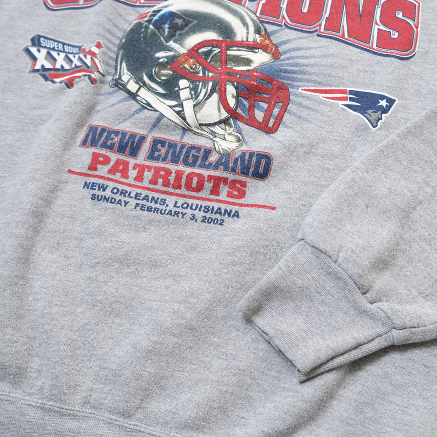 Vintage 2002 New England Patriots Sweater Large / XLarge
