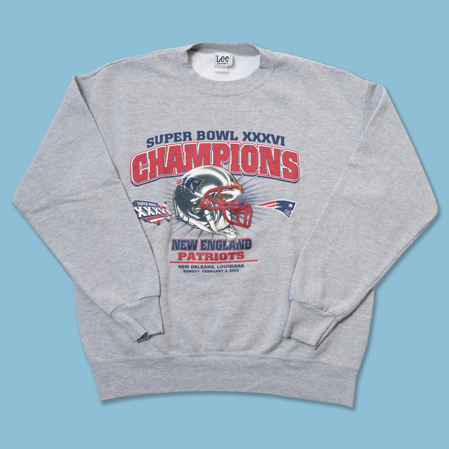 Vintage 2002 New England Patriots Sweater Large / XLarge