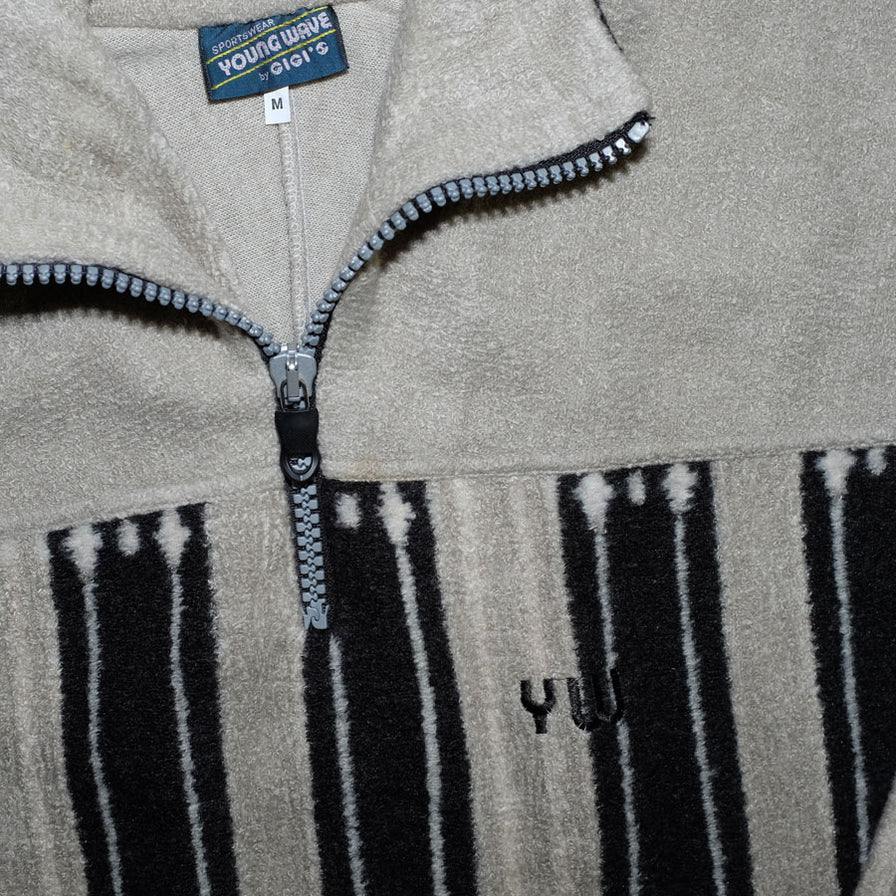 Vintage Q-Zip Fleece Medium - Double Double Vintage