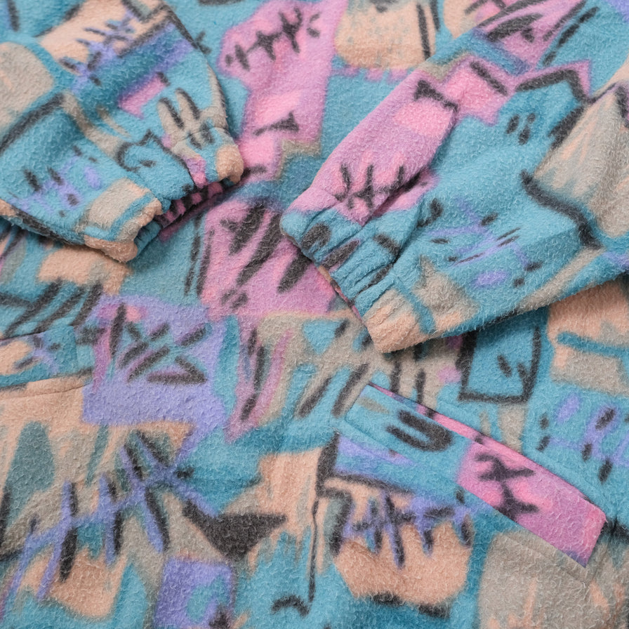 Vintage Pattern Fleece Large