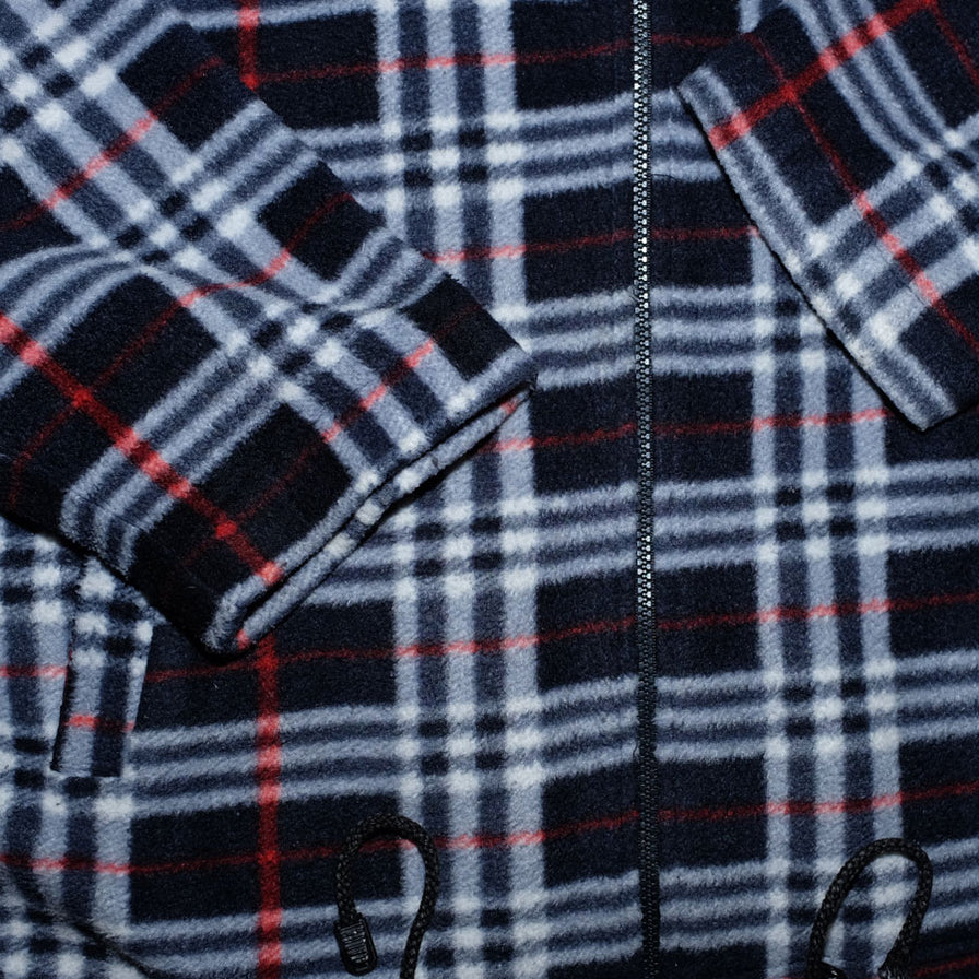 Vintage Plaid Fleece Jacket Large / XLarge - Double Double Vintage