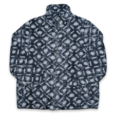 Vintage Pattern Fleece Jacket Large - Double Double Vintage