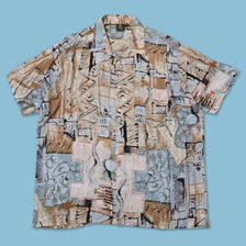 Vintage Pattern Shirt XXL