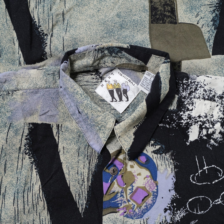 Vintage Pattern Shirt Large