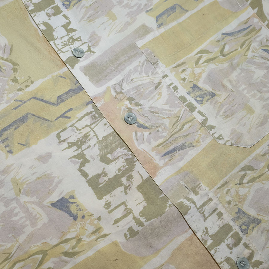 Vintage Pattern Shirt Large / XLarge - Double Double Vintage