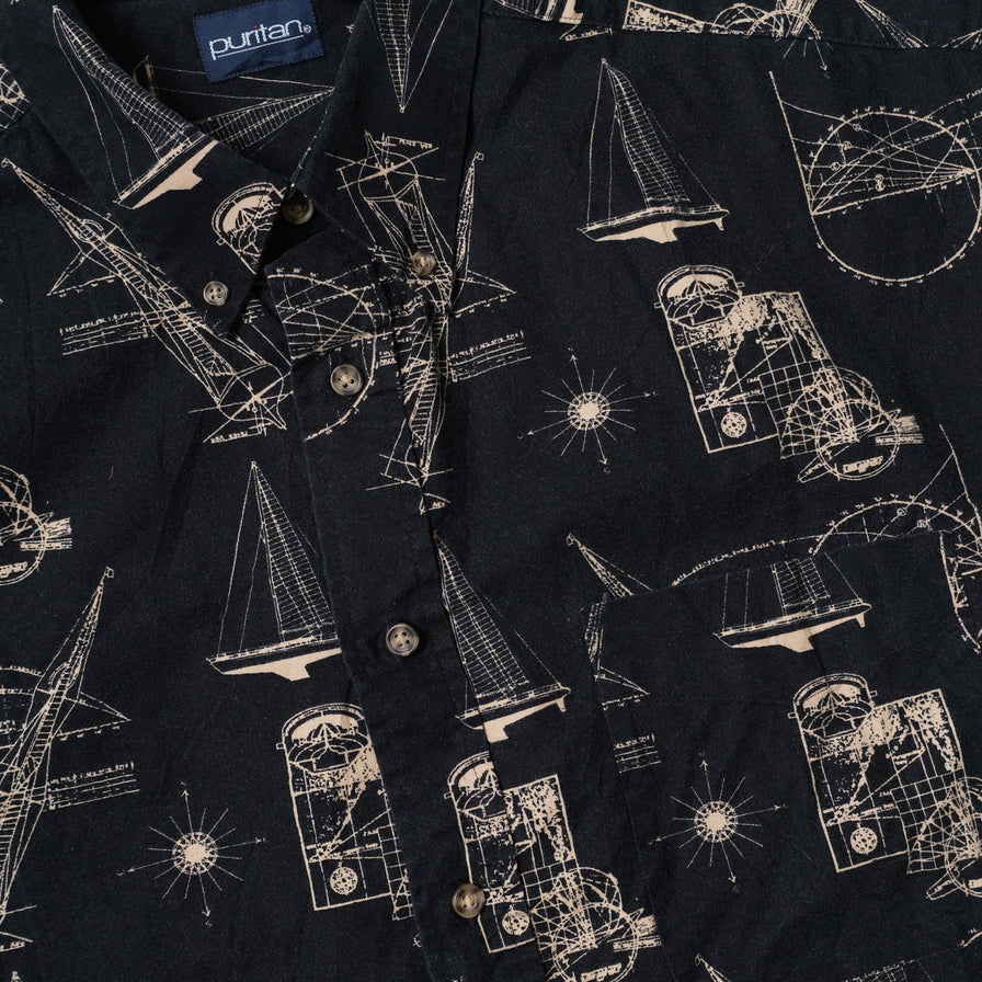 Vintage Pattern Shirt XLarge