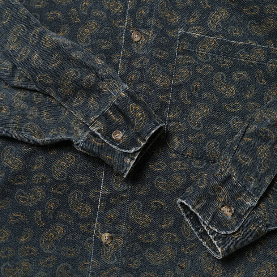 Vintage Paisley Pattern Shirt Medium / Large