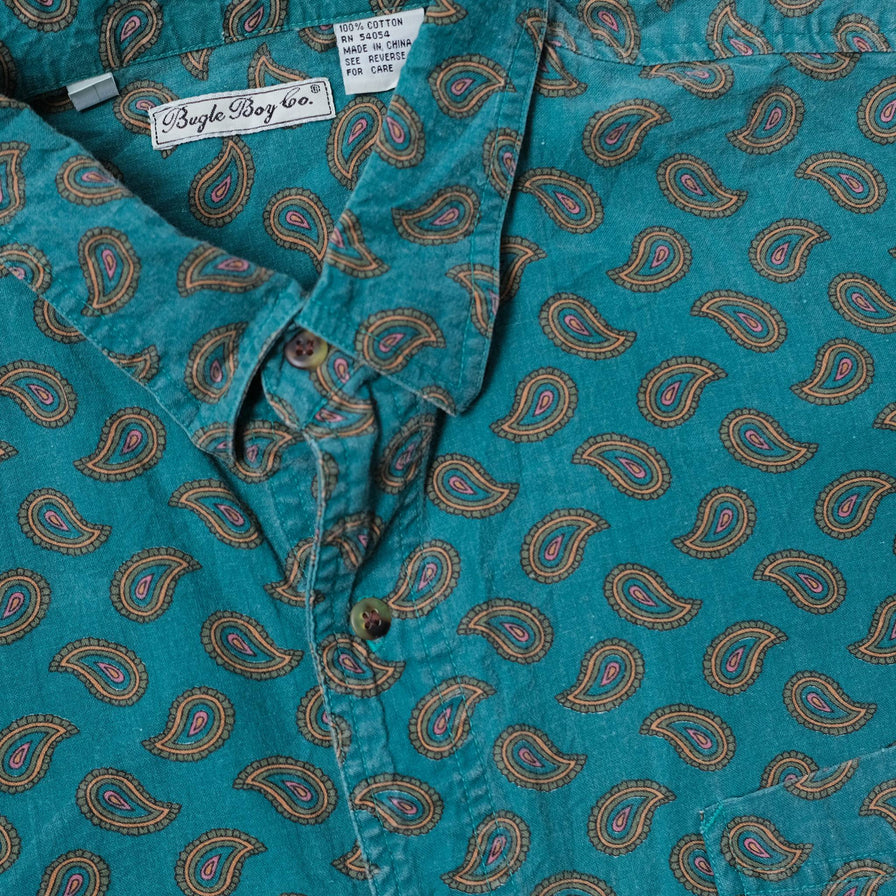 Vintage Paisley Shirt XLarge