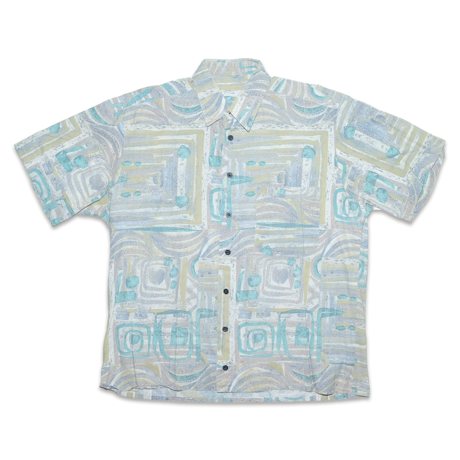 Vintage Pattern Shirt Medium / Large - Double Double Vintage