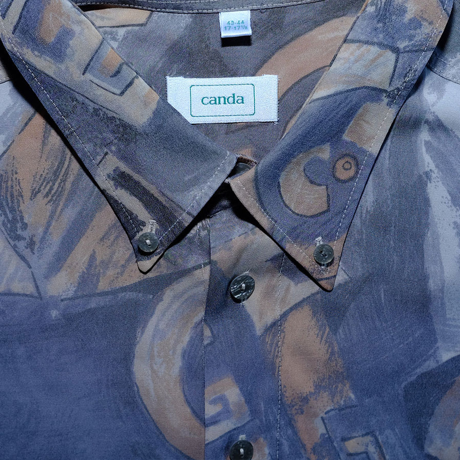 Vintage Pattern Shirt XLarge - Double Double Vintage