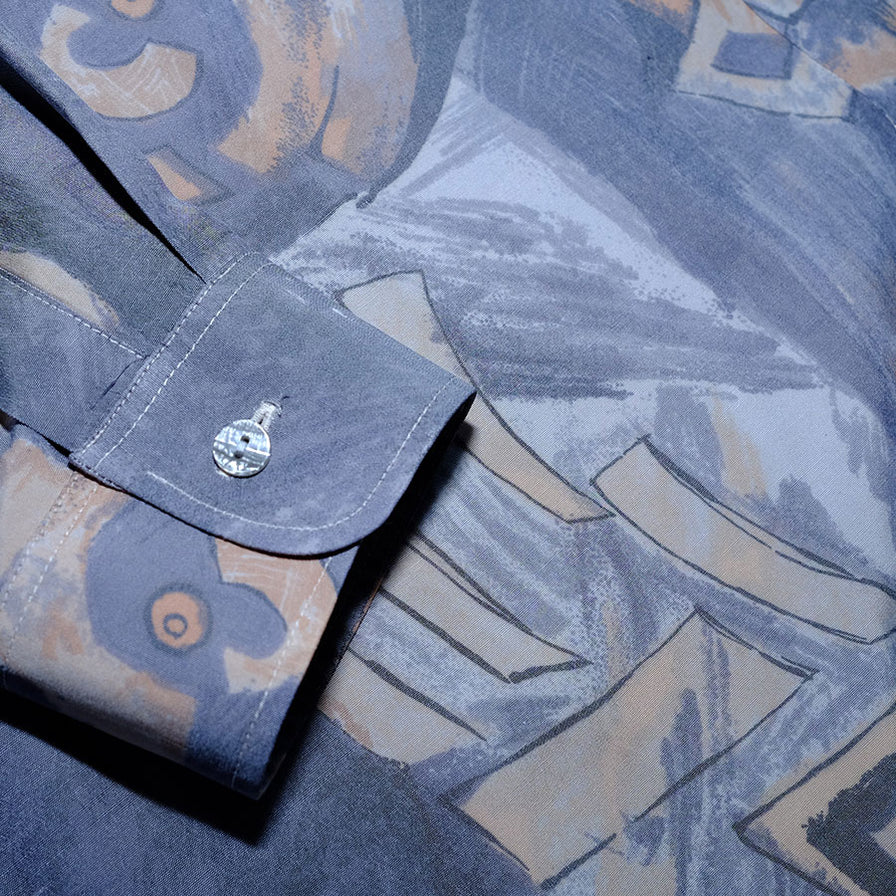 Vintage Pattern Shirt XLarge - Double Double Vintage