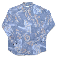 Vintage Pattern Shirt XLarge - Double Double Vintage