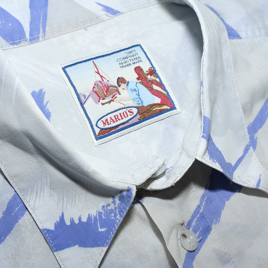 Vintage Pattern Shirt XLarge - Double Double Vintage