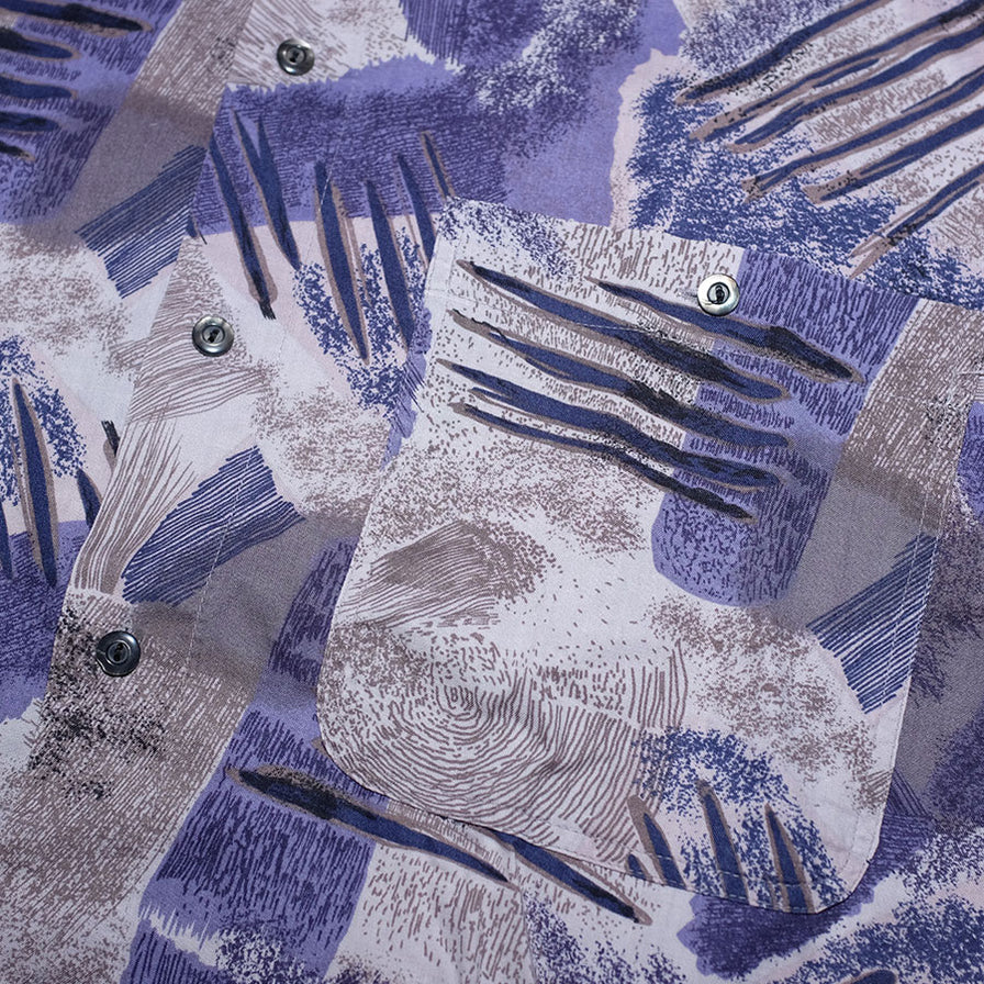 Vintage Pattern Shirt Large - Double Double Vintage