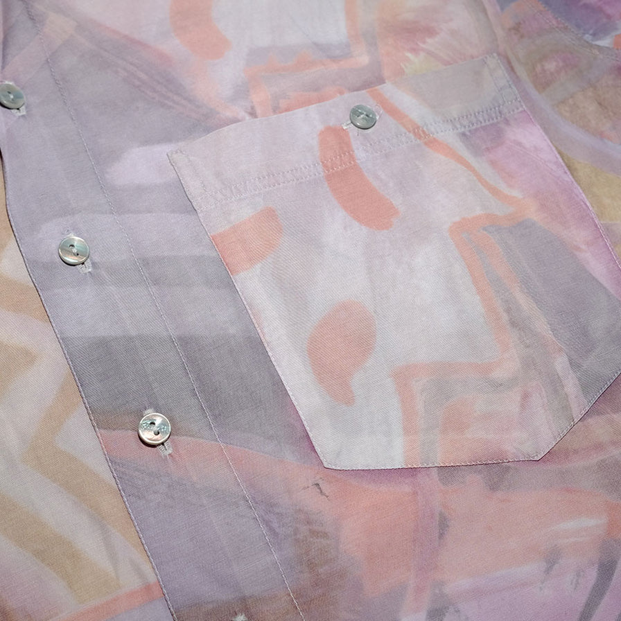 Vintage Pattern Shirt Small / Medium - Double Double Vintage