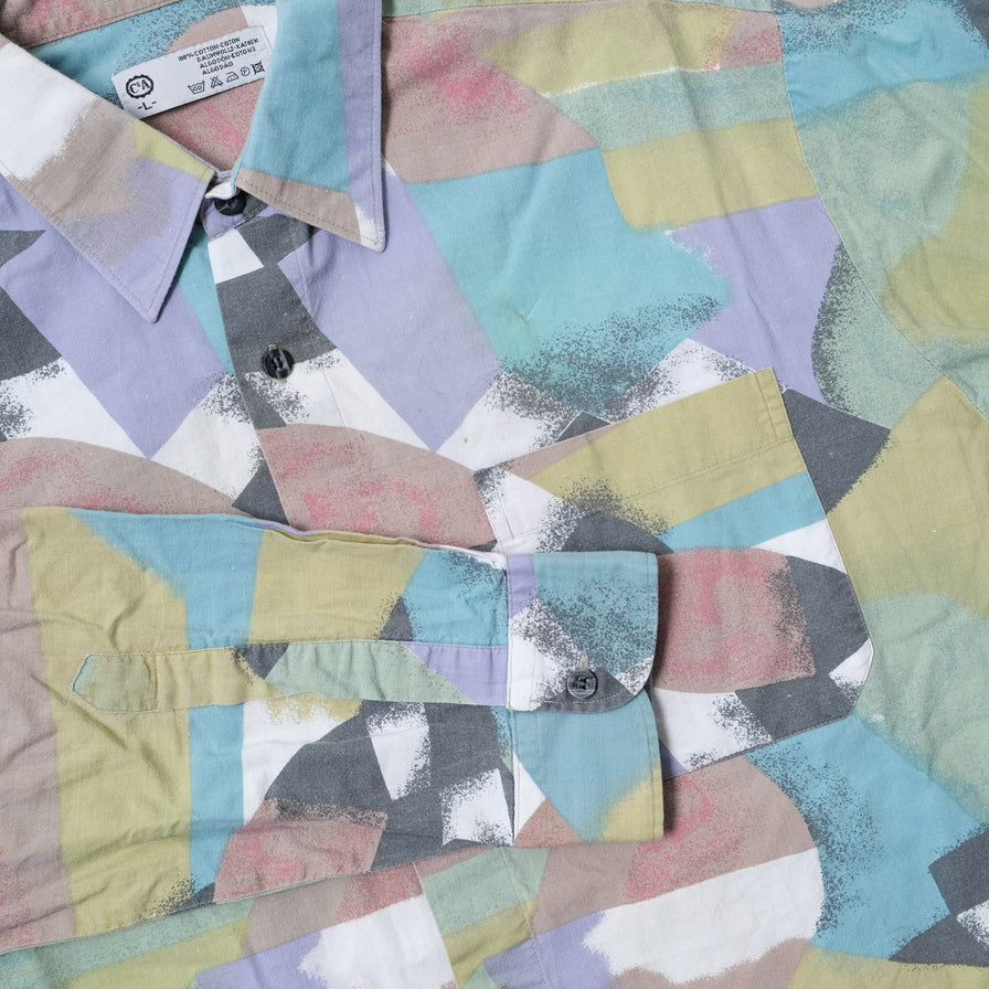 Vintage Pattern Shirt Large