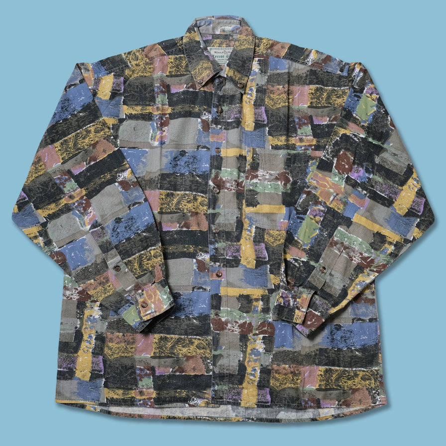 Vintage Pattern Shirt XLarge
