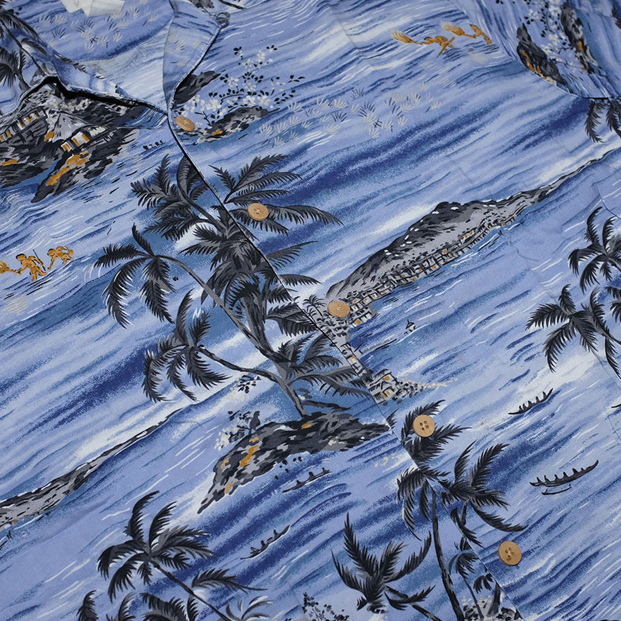 Vintage Ocean Shirt Large - Double Double Vintage