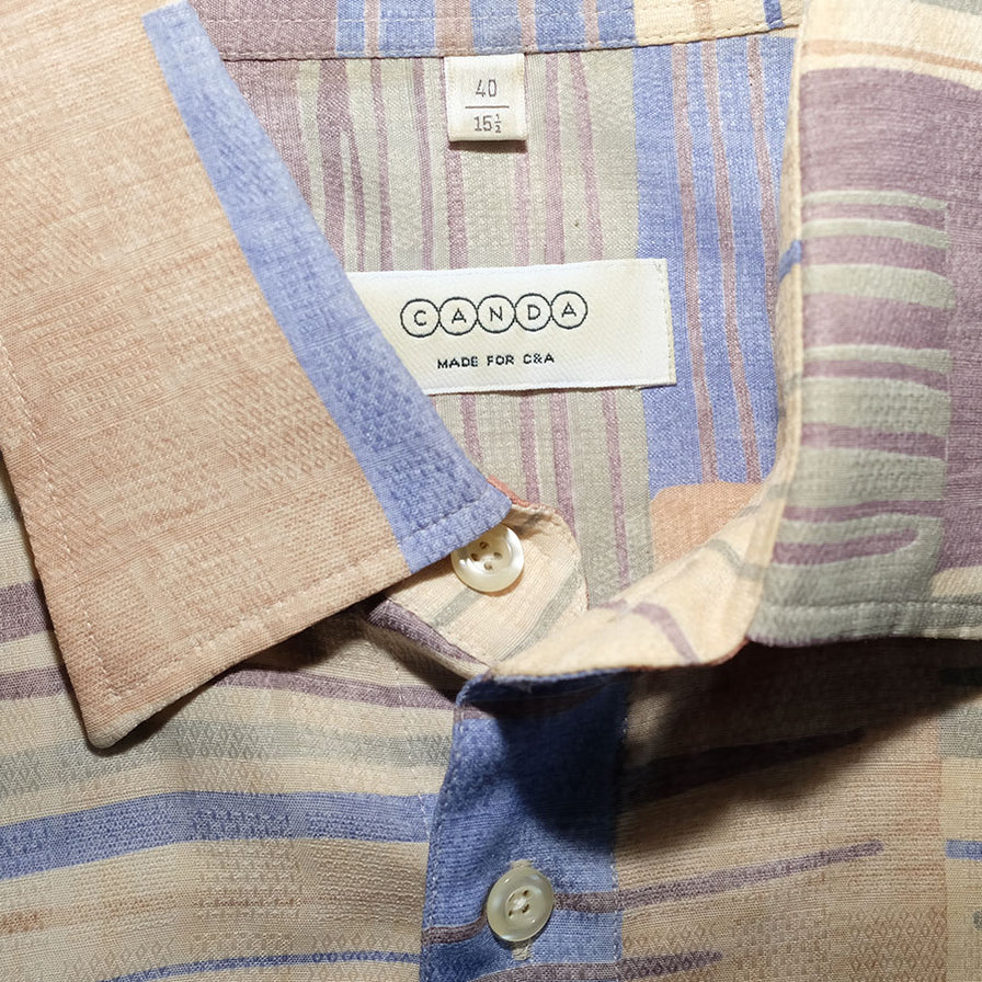 Vintage Pattern Shirt Large - Double Double Vintage