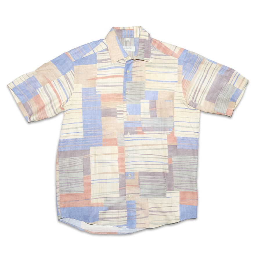 Vintage Pattern Shirt Large - Double Double Vintage