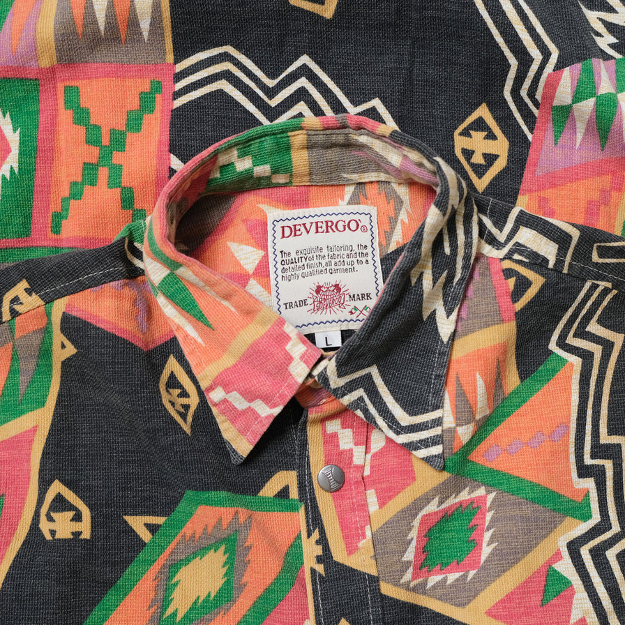 Vintage Pattern Shirt Large